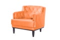 Beautiful blue armchair modern designer Royalty Free Stock Photo