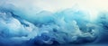 Beautiful blue art background for your smartphone or laptop, in the style of fluid landscapes, smokey background
