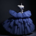 Beautiful blue ballerina dress.