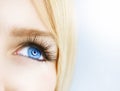 Beautiful Blue Eye Royalty Free Stock Photo