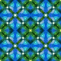 Beautiful blue green abstract texture. Complex background illustration. Textile print pattern. Cute seamless tile. Home decor fabr