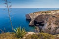 Blue grotto Malta Royalty Free Stock Photo