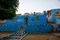 A house from the nubian village Royalty Free Stock Photo