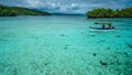 Beautiful Blue Lagoone near Kordiris Homestay, Gam Island, West Papuan, Raja Ampat, Indonesia