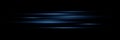 Beautiful blue light bursts. Glowing stripes on a dark background. Royalty Free Stock Photo