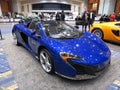 Beautiful Blue Mclaren Sports Car