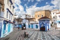 Beautiful blue medina of Chefchaouen in Morocco Royalty Free Stock Photo