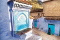 Beautiful blue medina of Chefchaouen in Morocco Royalty Free Stock Photo