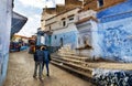 Beautiful blue medina of Chefchaouen in Morocco Royalty Free Stock Photo