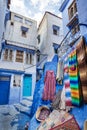 Beautiful blue medina of Chefchaouen in Morocco Royalty Free Stock Photo