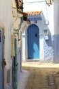 The beautiful blue medina of Chefchaouen in Morocco