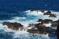 Beautiful beach scene on the island on Maui Hawaii Royalty Free Stock Photo