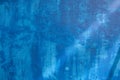 Beautiful blue painted grunge wall texture, different blue tones Royalty Free Stock Photo