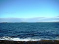 Beautiful blue sea somewhere in Ireland