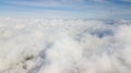 Beautiful blue sky above Kintamani volcano