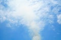 Blue sky with cloud Royalty Free Stock Photo