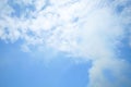 Blue sky with cloud Royalty Free Stock Photo