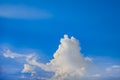 Beautiful blue sky with clouds background.Sky with clouds weather nature cloud blue Royalty Free Stock Photo