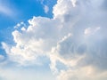 Blue sky and cloud Royalty Free Stock Photo
