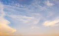 Beautiful blue sky white cloud in cloudy day. Royalty Free Stock Photo