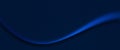 Blue wave technology banner design Royalty Free Stock Photo