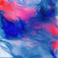 Beautiful Bluerred Abstract Background, shades of blue and blurred lines