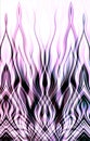 Beautiful blurred background. Pattern colored wavy strips. Vector. Royalty Free Stock Photo