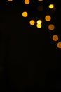 Beautiful blurred light bokeh for background material Royalty Free Stock Photo
