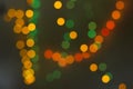 Beautiful blurred light bokeh for background material Royalty Free Stock Photo