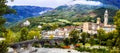 Beautiful Bobbio village,Piacenza province,Italy. Royalty Free Stock Photo