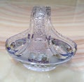 beautiful bohemian crystal candy container