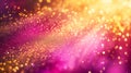 Beautiful bokeh abstract background glowing with sun rays. Background material for presentations and homepages.