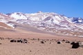 Beautiful bolivian landscape,Bolivia Royalty Free Stock Photo