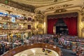 The beautiful bookstore `El Ateneo` in the city of Buenos Aires, Argentina.
