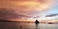 Beautiful Boracay Sunset Royalty Free Stock Photo