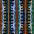 Beautiful Borders. Striped seamless pattern. Ornamental border background. Repeat vertical greek 3d ornament. Tribal ethnic style