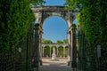 The beautiful Bosquet de la Colonnade fountain of Place of Versailles