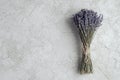 Beautiful bouquet of lavender