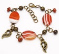 Beautiful bracelet from sardonyx