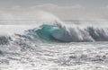 Beautiful breaking Ocean wave in Hawaii