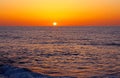 Sunset, Oceanview, La Jolla Cove, California