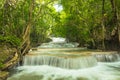 Beautiful and Breathtaking waterfall, Huay Mea Kamin`s waterfall