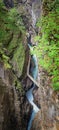 Beautiful breitachklamm ravine near oberstdorf Royalty Free Stock Photo