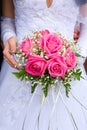 Beautiful bridal bouquet Royalty Free Stock Photo