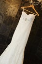 Beautiful bridal gown Royalty Free Stock Photo