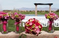 Beautiful Bride & Bridesmaid Flowers Royalty Free Stock Photo