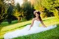 Beautiful bride portrait