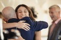 Sharing A Moment With Dad On My Wedding Day Royalty Free Stock Photo