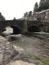 Beautiful bridge in Beddgelert, Wales