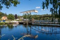 Beautiful bridge at HÃÂ¥verud Dalsland Sweden